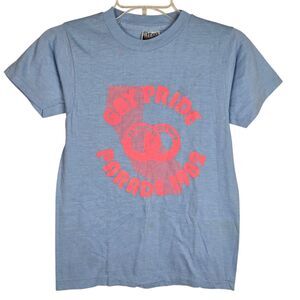Vtg 80s Hanes Gay Pride Parade 1982 San Francisco San Diego S T-Shirt Blue Pink